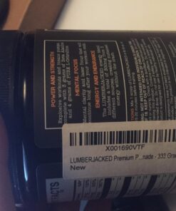 Kodiak Supplements LUMBERJACKED Pre-Workout Supplement with CarnoSyn 30 Servings - Better Pumps, Strength, Energy, and Focus - No Crash (Pink Lemonade) Pink Lemonade 21 71UGfAbCMHL