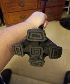 Drive Medical Heavy Duty Folding Cane Lightweight Adjustable with T Handle, Black 24 71UHCNhcTAL