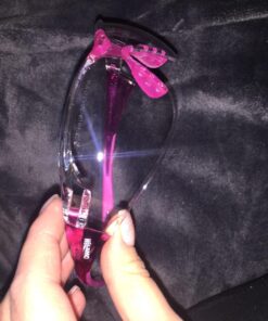 Champion Traps and Targets Shooting Glasses Youth Clear Glasses - Pink Temples(Ballistic) 16 71UI1oKpSL