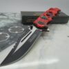 Tac Force Assisted Opening Rescue Glass Breaker Bright Red Skull Design Hunting Camping Tatical Pocket Knife 25 71UIkLkjMML