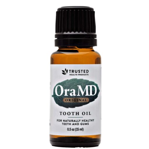 OraMD Original Tooth Oil (1) - Natural Oral Care Solutions - Original Tooth Oil with Essential Oils - Toothpaste & Mouthwash Alternative 1