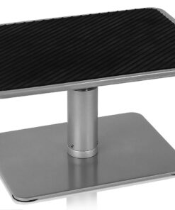 Alternative view of Mount-It! Adjustable Height Laptop Stand for MacBook Pro | Wide Platform Laptop & Monitor Desk Riser | Ergonomic Desk Riser Stand for MacBook and 11-15 Inch Laptops | 24-32 Inch Monitor Stand Riser