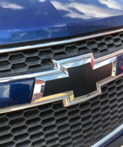 VViViD Auto Emblem Vinyl Wrap, Matte Black, Compatible with Chevy Bowtie Logo 11.8 Inches x 4 Inches Sheets (x2) 2 rolls (11.8" x 4") 39 71UJTSaydRL