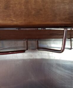 BaodeLi Set of 2-10-Inch Long, Wine Glass Rack, Wire Hanging Rack, Wine Glass Hanging Rack, Wire Wine Glass Hanger Rack, Stemware Rack, Under Cabinet, Chrome Finish 20 71UKPbiFiXL