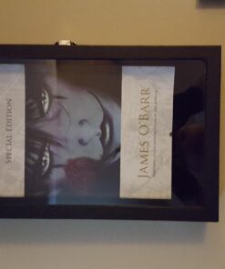 Alternative view of Novel Box Large Glass Top Black Leatherette Metal Clasp Jewelry Display Case 14.75X8.25X2.1 + NB Cleaning Cloth Large: 14.75X8.25X2.1