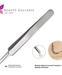 Alternative view of Beaute Galleria Premium Stainless Steel Bend Curved Blemish Extractor Tool for Remove Comedones Whitehead Blackhead Acne Pimple
