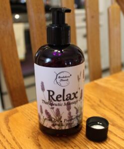Relax Therapeutic Body Massage Oil - with Best Essential Oils for Sore Muscles & Stiffness – Lavender, Peppermint & Marjoram - All Natural - with Sweet Almond, Grapeseed & Jojoba Oil 8oz 8.5 Fl Oz (Pack of 1) 44 71ULFjNRdEL 2