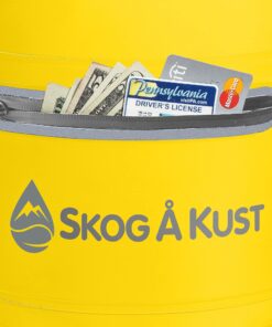 Skog Å Kust DrySåk Waterproof Floating Dry Bag with Exterior Zippered Pocket | for Kayaking, Rafting, Boating, Swimming, Camping, Hiking, Beach, Fishing | 10L & 20L Sizes 10 Liter Yellow 18 71ULbcGiHYL 3