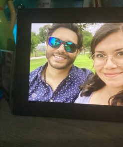 FANGOR 10.1 Inch WiFi Digital Picture Frame (2-Pack) with IPS HD Touchscreen, Smart Cloud Photo Frame with Built-in 32GB Storage, Auto Rotate, Wall Mount, Share Photos and Videos Anytime, Anywhere 2 Pack 19 71ULf1mZWNL