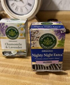Traditional Medicinals Tea, Organic Nighty Night Extra, Promotes a Good Night's Sleep, 16 Tea Bags 45 71ULsqtDbeL