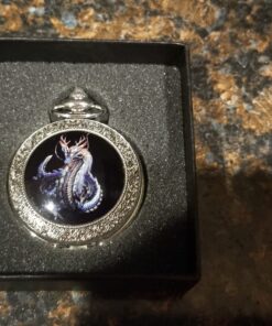 VIGOROSO Pocket Watches for Men Cool Watch Dragon Gifts for Men/Women/Boys/Girls Year of Dragon Boy Gift Ideas 36 71UMMITCGkL