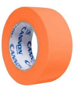 Alternative view of Cannon Sports Floor Marking Tape for Gymnastics, Grappling, Wrestling and Fitness Training (2 inch, Orange) 2