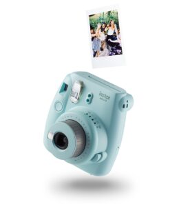 Fujifilm Instax Mini 9 Instant Camera - Ice Blue, 2.7x4.7x4.6 (Instax Mini 9 - Ice Blue) Base 30 71UNGBxV5KL