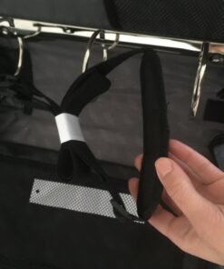 Case-it The Mighty Zip Tab Zipper Binder - 3 Inch O-Rings - 5 Color Tab Expanding File Folder - Multiple Pockets - 600 Sheet Capacity - Comes with Shoulder Strap - Black D-146 Single 43 71UNtHteUVL