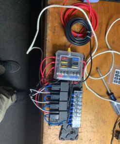 ESUPPORT Car Relay 12V 40A SPST 4Pin Switch Socket Plug Wire Harness Automotive Pack of 5 40A 4Pin SPST 19 71UO G00kFL