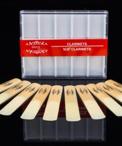 Glory Reeds Clarinet Reed Size# 2.5, Box of 10~size 1.5, 2, 2.5, 3 ~Click for yours'choice size: 2.5 10 71UO9N2nAiL