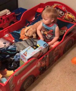 Delta Children Wood Toddler Bed - Greenguard Gold Certified, Nick Jr. PAW Patrol 58 71UOI1l qVL