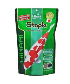 Hikari 17.6-Ounce Staple Floating Pellets for Koi and Pond Fish, Medium 1.1 Pound (Pack of 1)