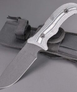 Schrade SCHF36M Frontier 10.4in Full Tang Stainless Steel Fixed Blade Knife with 5in Drop Point and Micarta Handle for Outdoor Survival, Camping and Bushcraft,Multi 9 71UQv46IitL