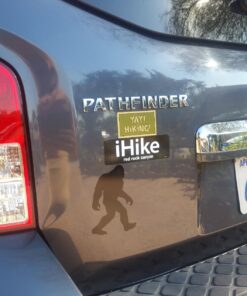 Bigfoot Decal Car Truck 4x4 Yeti Sasquatch Sticker Vinyl Off Road (5.5" inches (Black) 20 71US4caxn6L
