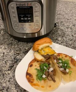 Instant Pot Duo 7-in-1 Electric Pressure Cooker, Slow Cooker, Rice Cooker, Steamer, Sauté, Yogurt Maker, Warmer & Sterilizer, Includes App With Over 800 Recipes, Stainless Steel, 6 Quart 6QT 88 71USlzWPy8L