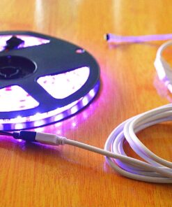 RGBZONE 2 Pack 2.5M 8.2ft Extension Cable Connect Female Plug to SMD 5050 RGB LED Strip Light with Free 4pcs 4pin Connector 2.5 10 71USsQdbpOL