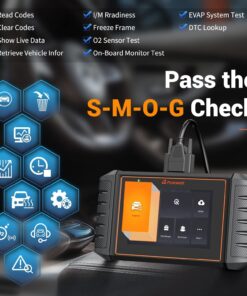 Upgrade of FOXWELL NT604 Elite Car Scanner NT706 OBD2 Scanner ABS Airbag Engine Transmission Battery Monitor Scan Tools, 5.5" Android 9.0 Tablet WiFi Code Reader for Checking Engine SRS ABS Light 59 71UUGLp2bnL