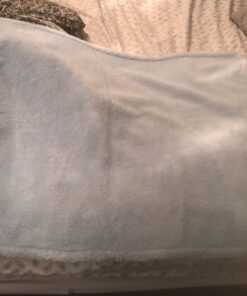 Hudson Baby Unisex Baby Plush Mink and Sherpa Blanket, Blue, One Size 21 71UUPQjx5L