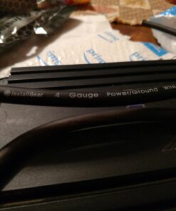 InstallGear 4 Gauge Amp Kit - Amp Kit with Amplifier Installation Wiring True Spec and Soft Touch Wire - 4 Gauge Wire - Amp Wiring Kit 4 Gauge - Sub Wiring Kit - Amp Wire Kit Red 40 71UUzCSamyL