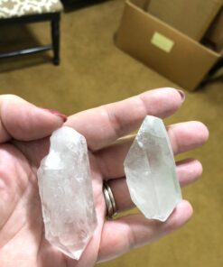 ONE Pound Small Quartz Rock Crystal Points Healing Stones 23 71UVVi49PL