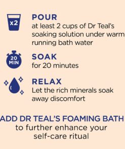 Dr Teal's Pure Epsom Salt Soak, Glow & Radiance with Vitamin C & Citrus Essential Oils, 3 lbs (Packaging May Vary) 12 71UVXfEoQwL