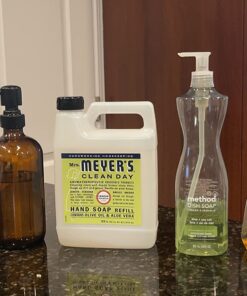 Mrs. Meyer's Clean Day Liquid Hand Soap Refill, Cruelty Free and Biodegradable Formula, Lemon Verbena Scent, 33 oz 37 71UVgc4ihL