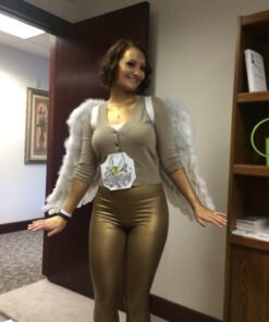 Touch of Nature 11008 Adult Angel Wing in White with Elastic Straps, 43 by 27-Inch 28 71UVsegtGNL