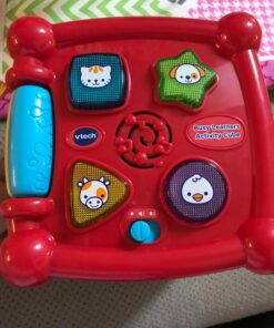 VTech Busy Learners Activity Cube, Multicolor Red Standard Packaging 50 71UW8XdRbLL