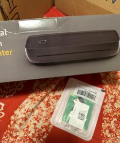 Portable Printer Wireless for Travel,Bluetooth Thermal Printer Support 8.5" X 11" US Letter &Legal, A4&A5 Thermal Paper, Inkless Printer Compatible with iOS, Android & Laptop for Office Car Home black 29 71UWVpMyMcL