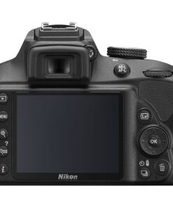 Nikon D3400 Digital SLR Camera & 18-55mm VR & 70-300mm DX AF-P Lenses with 32GB Card + Case + Flash + Battery & Charger + Tripod + Filters + Kit 11 71UY53YsaWL