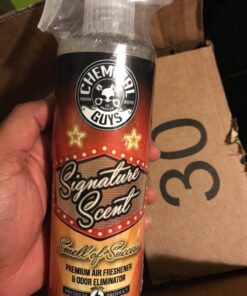 Chemical Guys AIR_069_16 Signature Scent Premium Air Freshener and Odor Eliminator, Smell of Success (Great for Cars, Trucks, SUVs, RVs, Home, Office & More) 16 fl oz Fresh 16 Fl Oz (Pack of 1) 26 71UYL3qUCCL