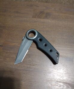 Gerber Gear Remix Folding Knife - 3" Partially Serrated Edge Pocket Knife - EDC Gear and Equipment - Black Serrated Edge-Black 39 71UYgpb guL