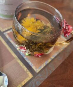 Teabloom Flowering Tea - 12 Unique Varieties of Fresh Blooming Tea Flowers - Hand-Tied Natural Green Tea Leaves & Edible Flowers - 12-Pack Gift Canister - 36 Steeps, Makes 250 Cups 12 Count (Pack of 1) 35 71UYk4HwemL 1