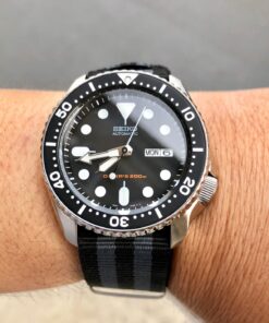 SEIKO Men's Automatic Analogue Watch with Rubber Strap SKX007K 57 71UZ3ihFGfL