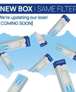 Alternative view of Filter Bros HEPA Filter C Replacement Fits GermGuardian FLT5000 AC5250PT AC5350B