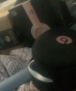 Beats Solo3 Wireless On-Ear Headphones - Apple W1 Headphone Chip, Class 1 Bluetooth, 40 Hours of Listening Time, Built-in Microphone - Rose Gold (Latest Model) Without AppleCare+ 65 71UaO5EKJwL