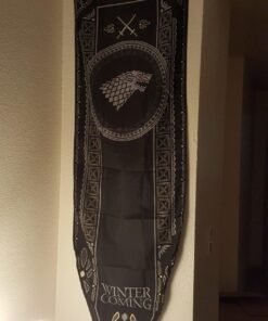 Game of Thrones House Sigil Tournament Banner (19" by 60") (House Stark) 24 71UcegIrndL