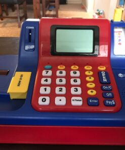Learning Resources Pretend & Play Teaching Cash Register, 73 Piece Set, Ages 3+, Talking Register, Counting Activities, Money Management, for Kids 27 71UclugKCZL