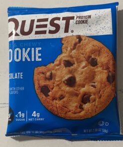Quest Nutrition Chocolate Chip Protein Cookie; Keto Friendly; High Protein; Low Carb; 12 Count 35 71UdjYRSobL