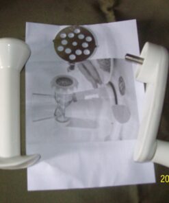 Gideon Hand Crank Manual Meat Grinder Heavy Duty Stainless Steel Blades with Powerful Suction Base Effortlessly Grind Meat, Vegetables, Garlic, Fruits, etc. 59 71Ue0RcDB2L