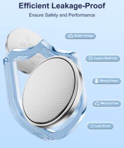 20 Count CR2032 Lithium Coin Cell Battery, 3V Blister Packed CR2032 Button Battery for Small Devices, Long Lasting Power, 8-Year Storage Shelf Life, Child Secure Packaging, Pack of 20 20 counts 24 71UeN1RAA5L