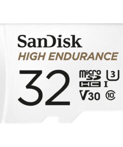 SanDisk 32GB High Endurance Video Monitoring Card (SDSDQQ-032G-G46A) Bundle for Dashcam and Surveillance Video with Adapter with (1) Everything but Stromboli (TM) Card Reader 6 71Uem8ooqJL