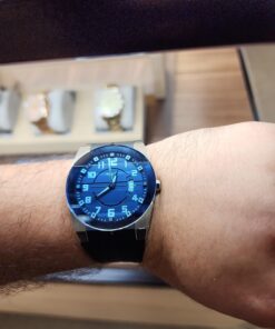 Relic by Fossil Men's ZR11861 Analog Display Analog Quartz Black & Blue 24 71Uf91EwynL