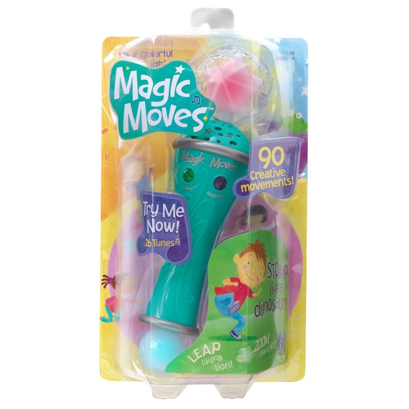 Educational Insights Magic Moves Electronic Wand, Over 90 Fun Moves Set to Music, Perfect for Preschool Group Activity